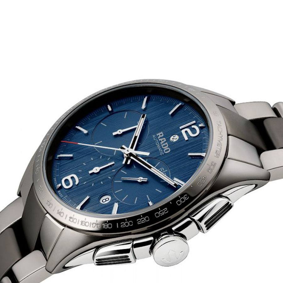 Rado HyperChrome Automatic Chronograph Blue Dial Men's Watch R32120202