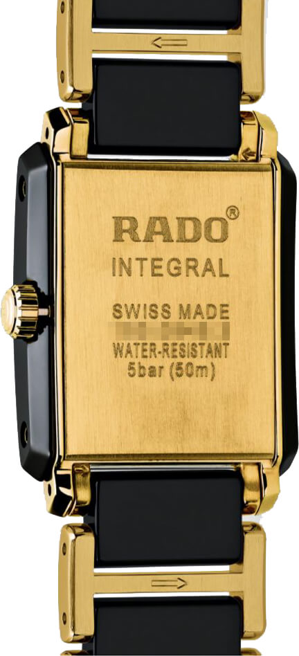 Rado Integral Diamonds Black Dial 22.7mm Women's Watch R20845712