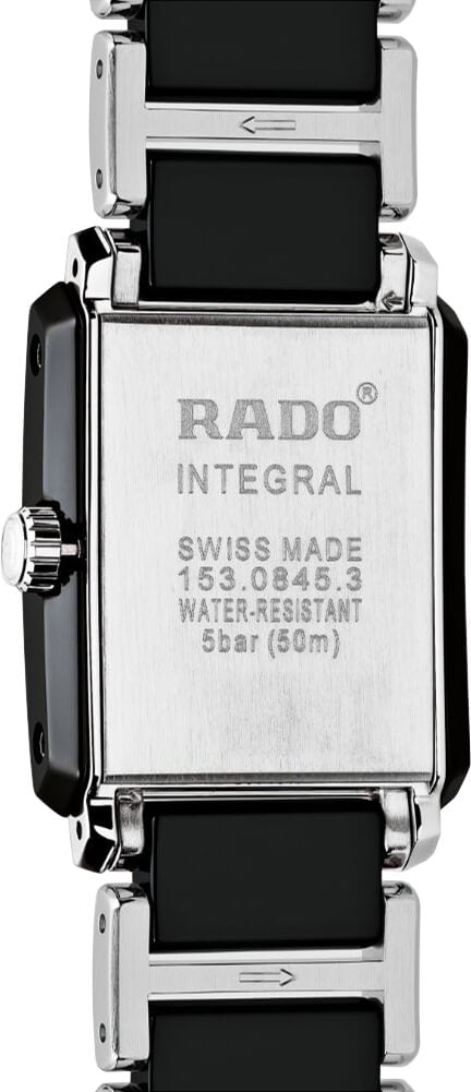 Rado Integral Diamonds Black 22.7mm Quartz Women's Watch R20613712