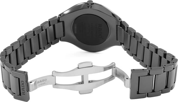 Rado True Thinline Black High-tech Ceramic 39mm Men's Watch R27741182