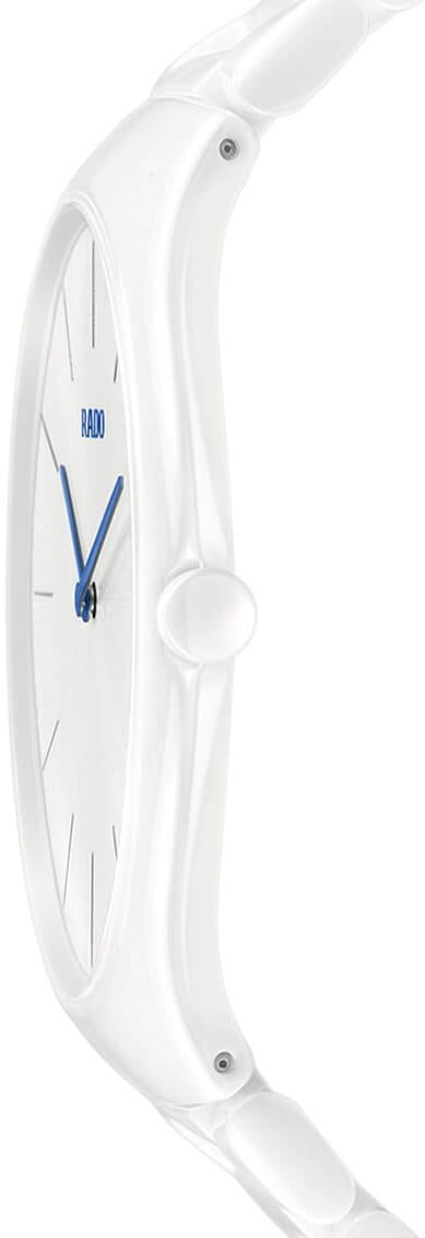 Rado True Thinline White High-tech Ceramic 39mm Unisex Watch R27957022