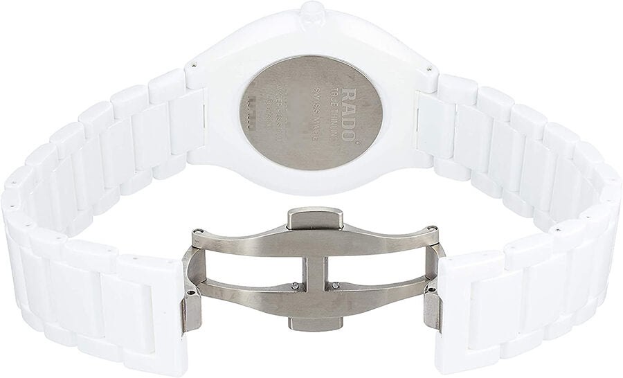 Rado True Thinline White High-tech Ceramic 39mm Unisex Watch R27957022