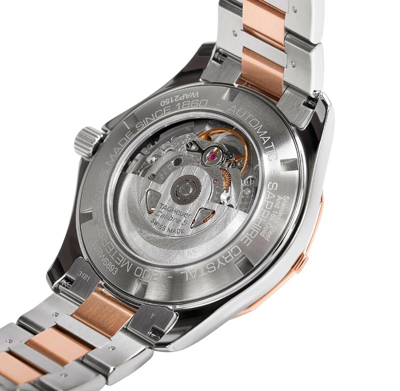 Tag Heuer Aquaracer Calibre 5 Automatic Stainless Men's Watch WAP2150.BD0839