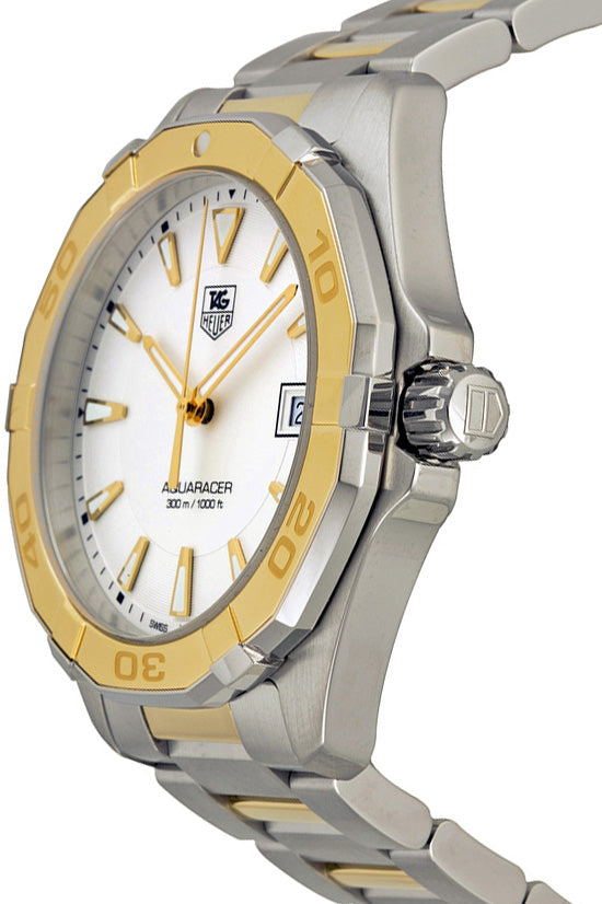 Tag Heuer Aquaracer 300M Silver & Gold Men's Watch WAY1151.BD0912