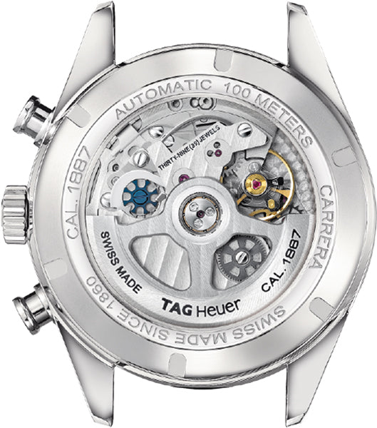 Tag Heuer Carrera Black Dial 41mm Men's Watch CAR2110.FC6291