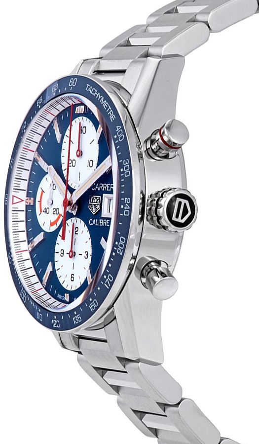 Tag Heuer Carrera 41mm Chronograph Men's Watch CV201AR.BA0715
