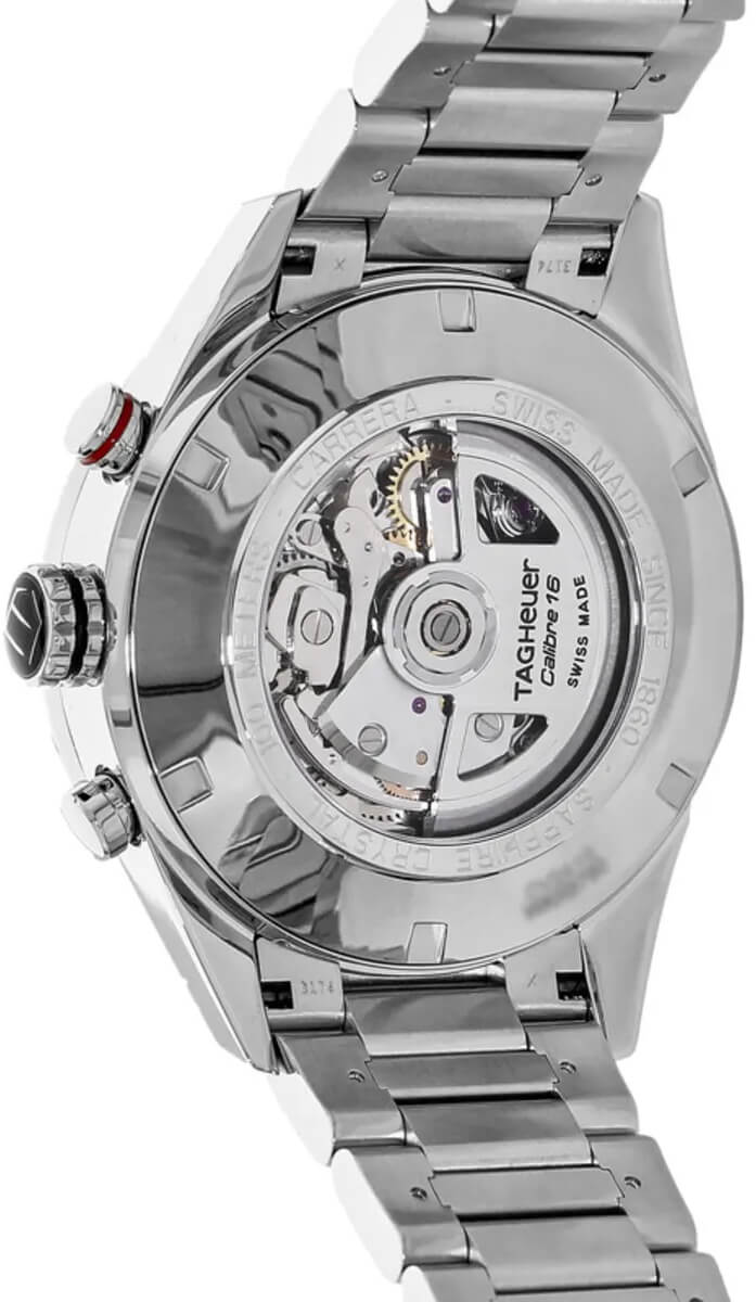 Tag Heuer Carrera 43mm Brown Dial Men's Watch CV2A1S.BA0799