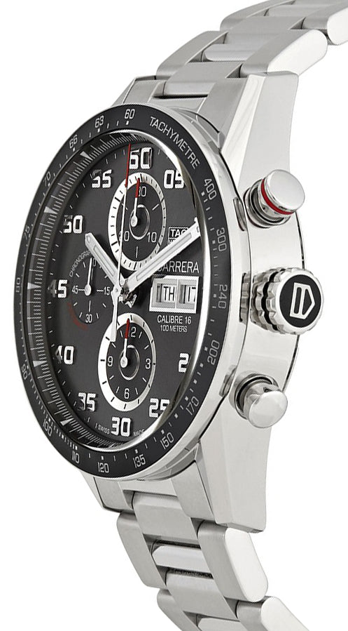 Tag Heuer Carrera Chronograph Anthracite Dial Men's Watch CV2A1U.BA0738