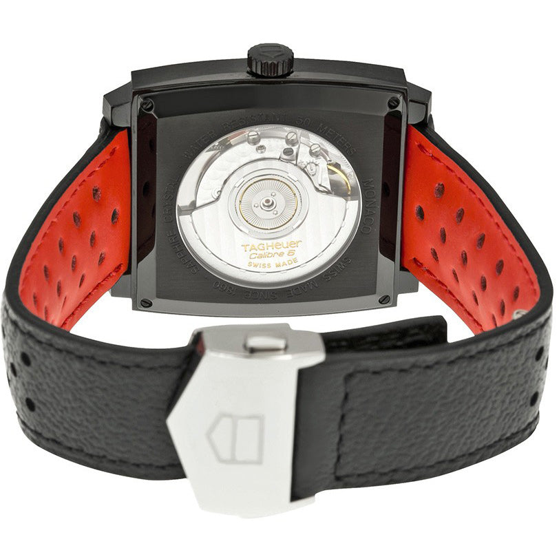 Tag Heuer Monaco Calibre 6 Men's Black Dial Watch WW2119.FC6338