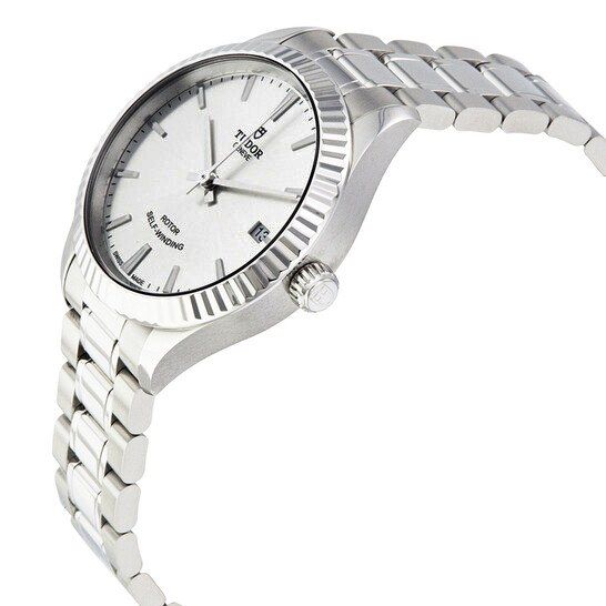 Tudor Style Silver Dial 34mm Women's Watch M12310-0001