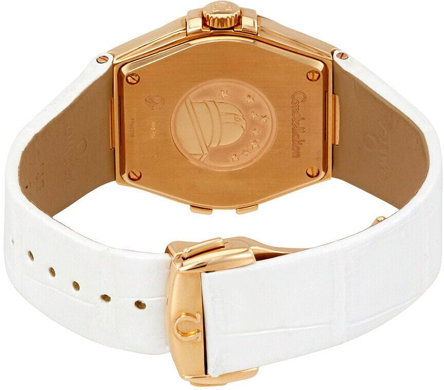 Omega Constellation Quartz 35mm Rose Gold Women's Watch 123.53.35.60.63.001