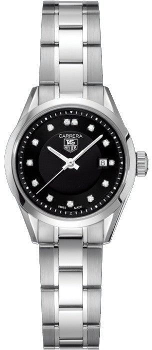 Tag Heuer Carrera 27mm Diamond Dial Women's Watch WV1410.BA0793