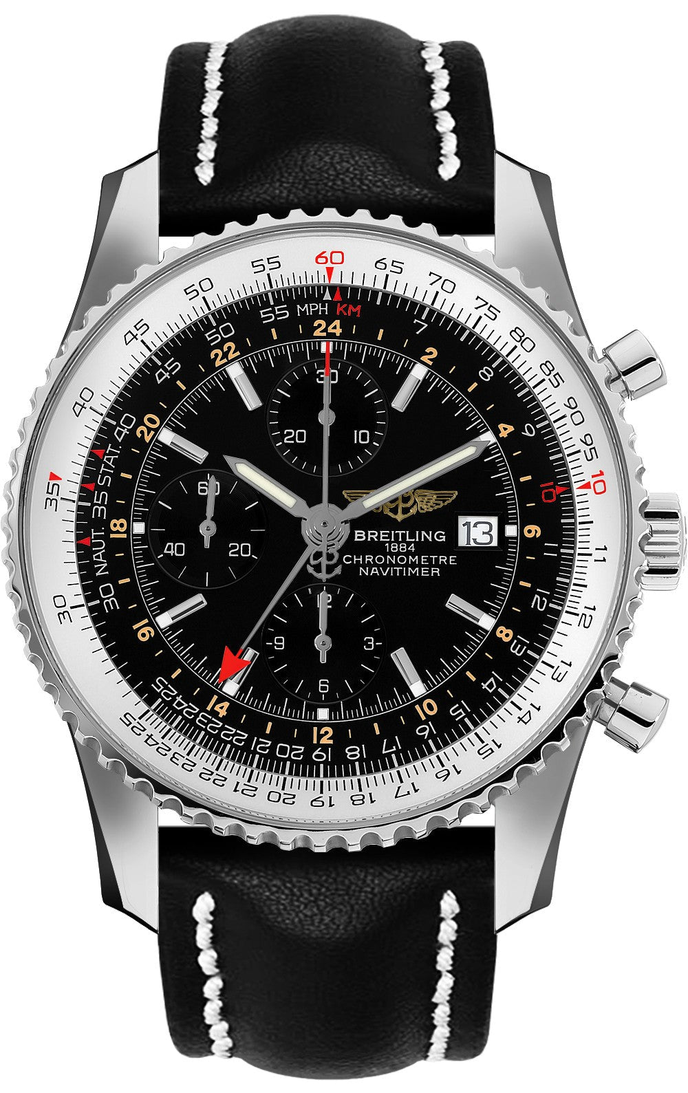 Breitling Navitimer 1 Black Dial Men's Watch A24322121B1X2