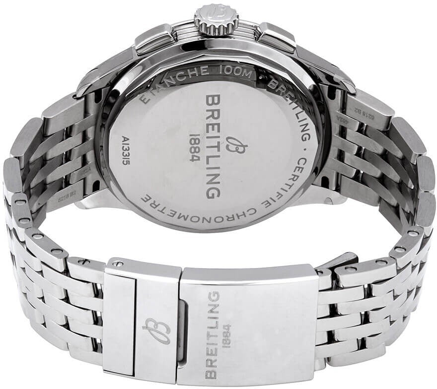 Breitling Premier Chronograph 42 Black Dial Men's Watch A13315351B1A1