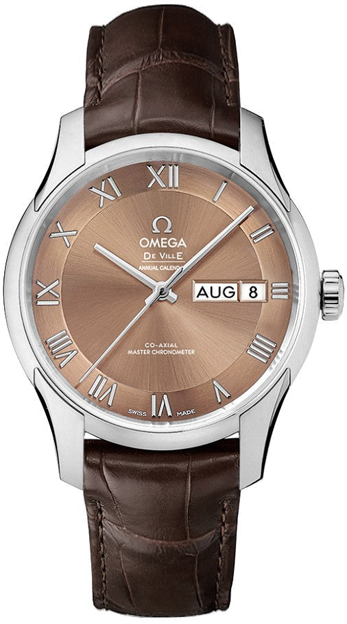 Omega De Ville Hour Vision Annual Calendar Men's Watch 433.13.41.22.10.001