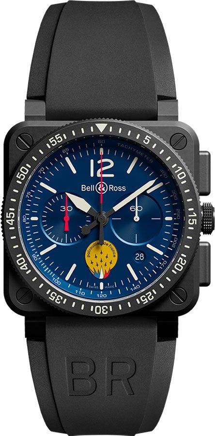 Bell & Ross Instruments Men's Watch BR0394-PAF1-CE/SRB