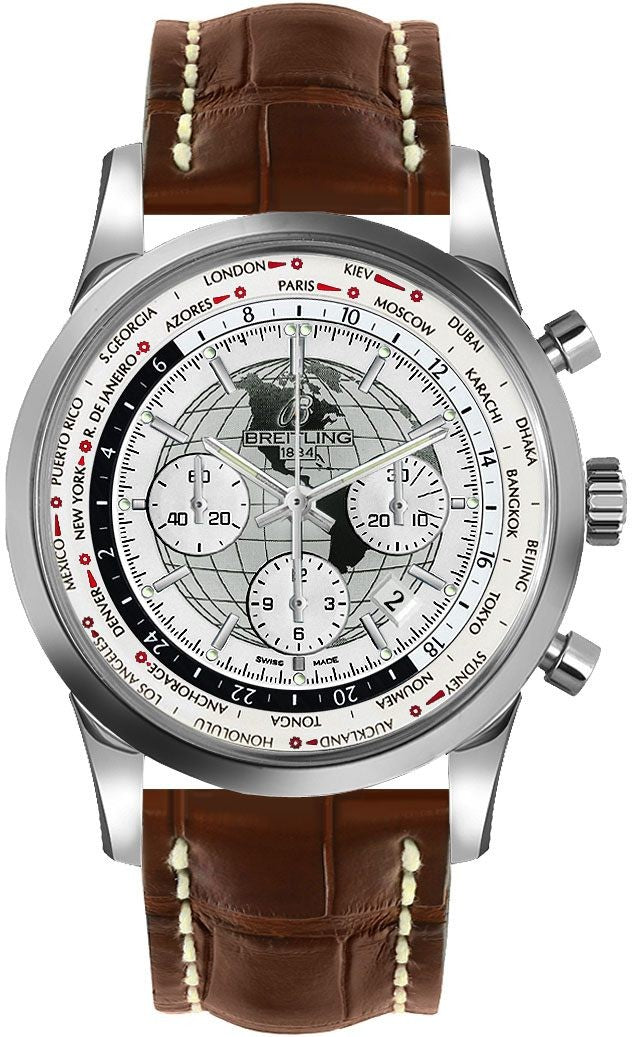 Breitling Transocean Chronograph Unitime Men's Watch AB0510U0/A790-756P