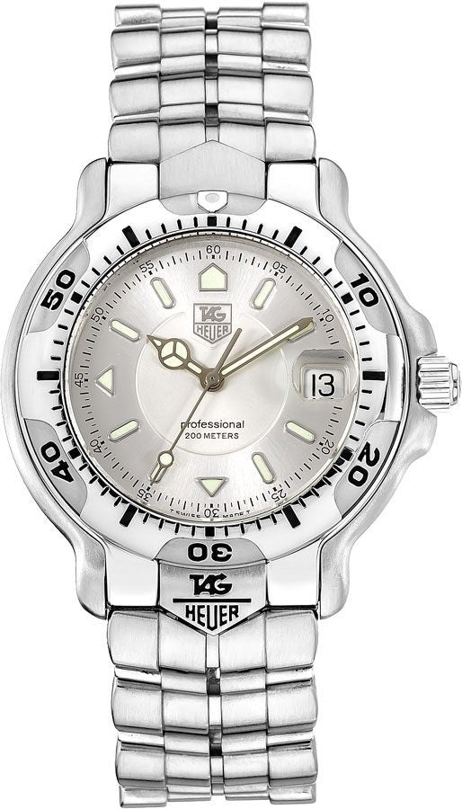 Tag Heuer Professional 6000 Quartz Stainless Steel Men's Watch WH1113.BA0675
