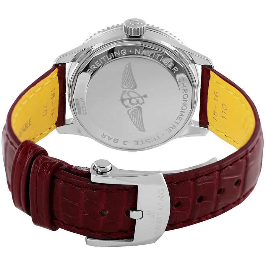 Breitling Navitimer Automatic 35 Silver Dial Women's Watch A17395F41G1P2