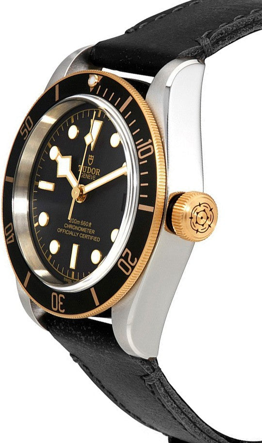 Tudor Heritage Black Bay S&G Black Dial Men's Watch M79733N-0007