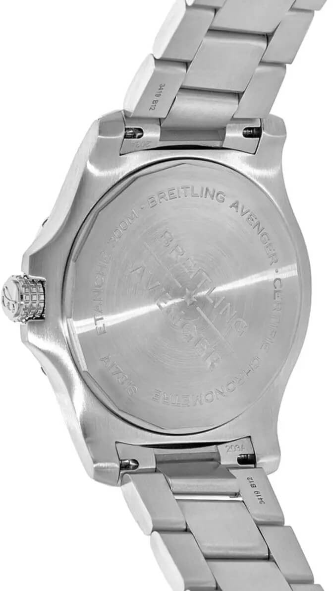 Breitling Avenger Automatic 43 Blue Dial Steel Men's Watch A17318101C1A1