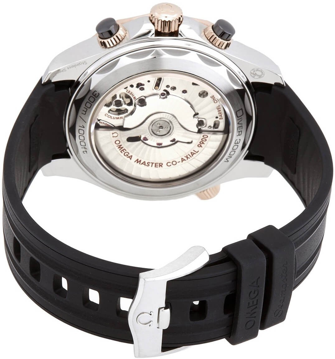 Omega Seamaster Chronograph Two Tone Men's Watch 210.22.44.51.01.001