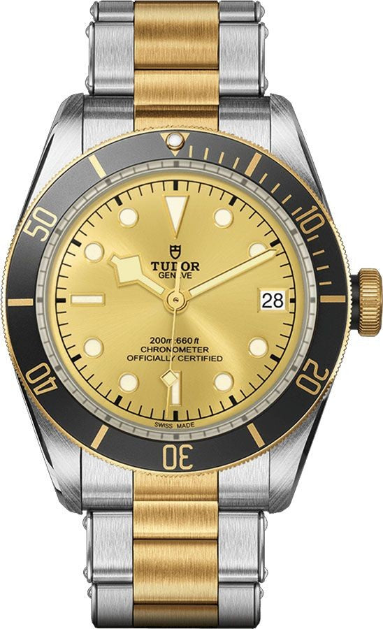 Tudor Heritage Black Bay S&G Champagne Dial Men's Watch M79733N-0004
