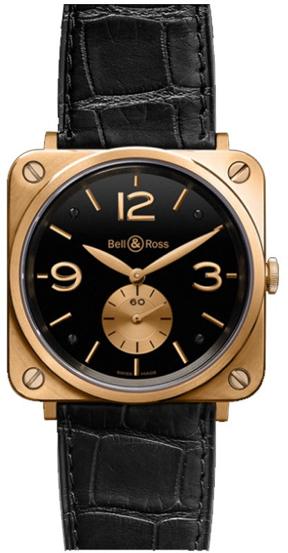 Bell & Ross Aviation Instruments BRS-PKGOLD-BLACK-D