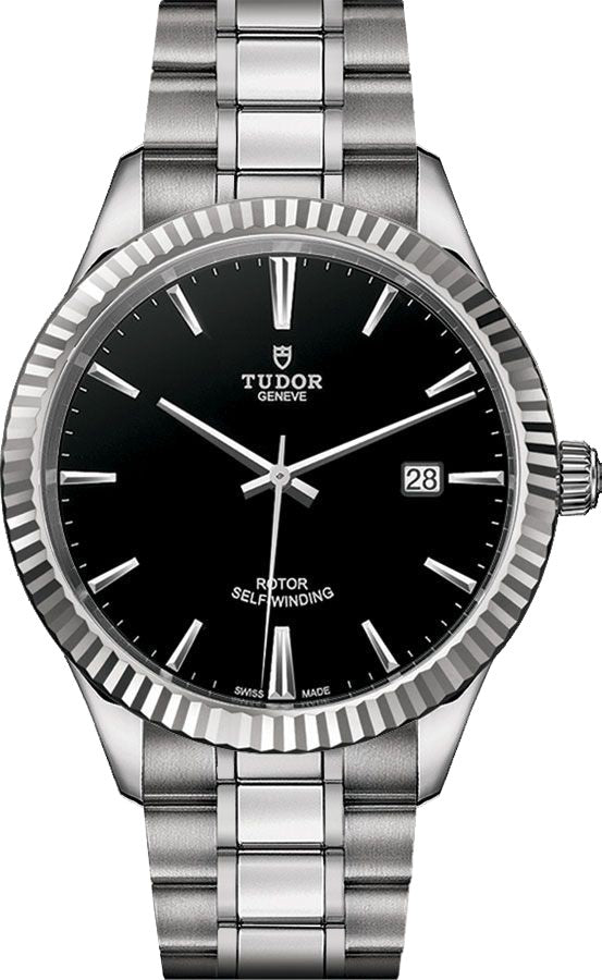Tudor Style Black Dial Men's Watch M12710-0003