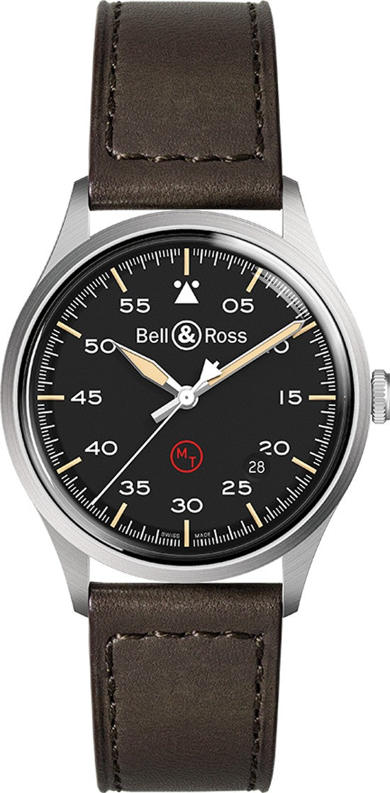 Bell & Ross Vintage BRV192-MIL-ST/SCA