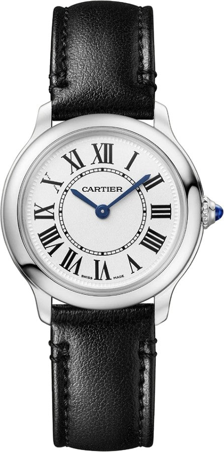 Cartier Ronde Must 29mm Steel Women's Watch WSRN0030