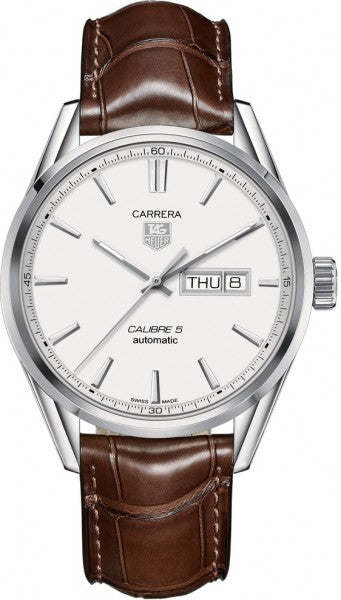 Tag Heuer Carrera Automatic Silver Dial Men's Watch WAR201B.FC6291