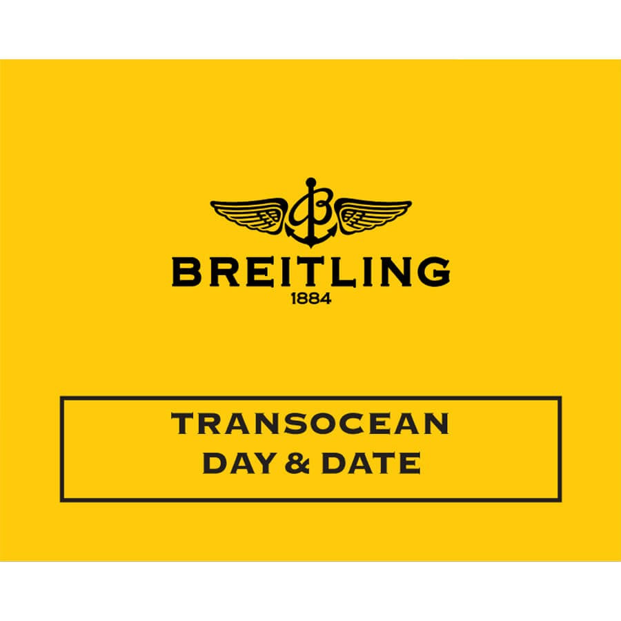 Breitling Transocean Day Date Rose Gold Men's Watch R4531012/G752-744P