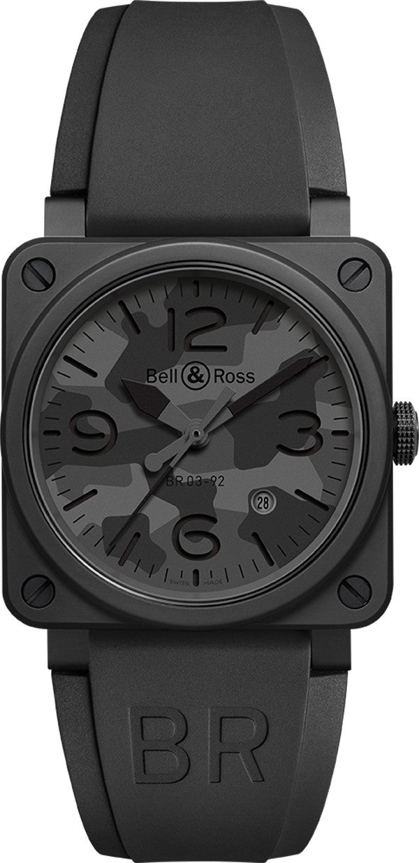 Bell & Ross Aviation Instruments BR0392-CAMO-CE/SRB