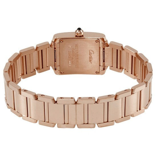 Cartier Tank Francaise Small 18k Rose Gold Women's Watch WGTA0029