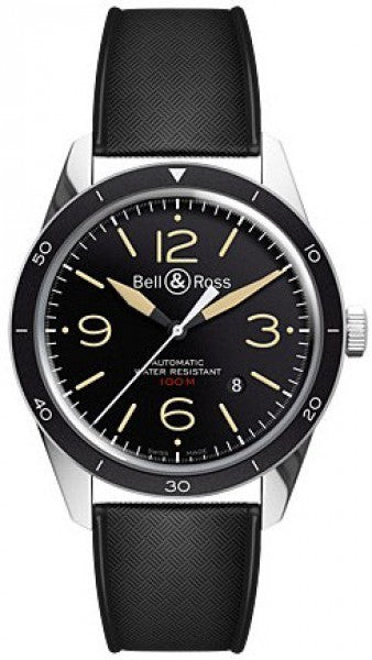 Bell & Ross Vintage BRV123-ST-HER/SRB