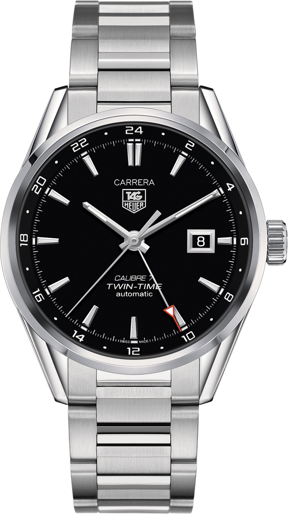 Tag Heuer Carrera Black Dial Men's Watch WAR2010.BA0723
