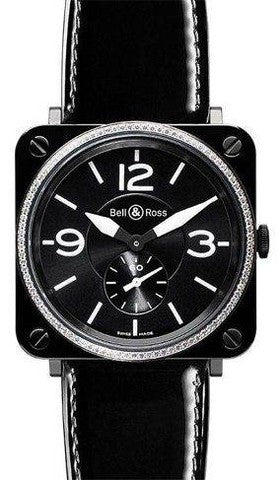 Bell & Ross Aviation Instruments BR-S-BLACK-CERAMIC-DIAMONDS-LS