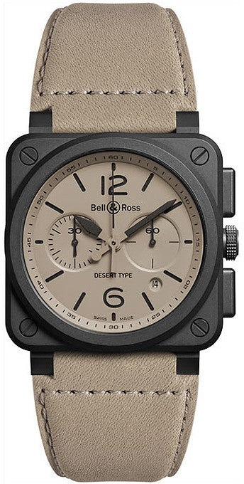Bell & Ross Aviation Instruments BR0394-DESERT-CE