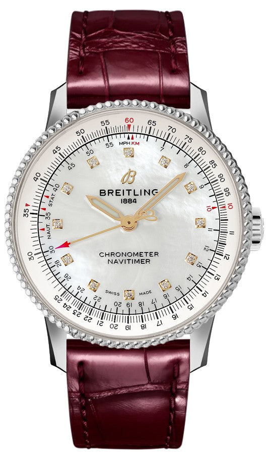 Breitling Navitimer Automatic 35 Steel Women's Watch A17395211A1P1
