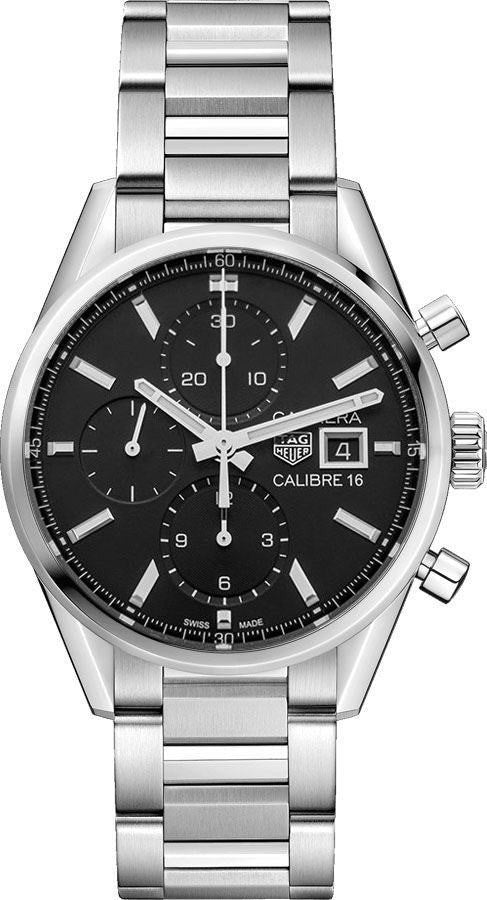 Tag Heuer Carrera Black Dial Men's Watch CBK2110.BA0715