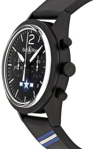 Bell & Ross Vintage Original Limited Out of 99 US Air Force Watch BRV126-BL-CA-CO/US