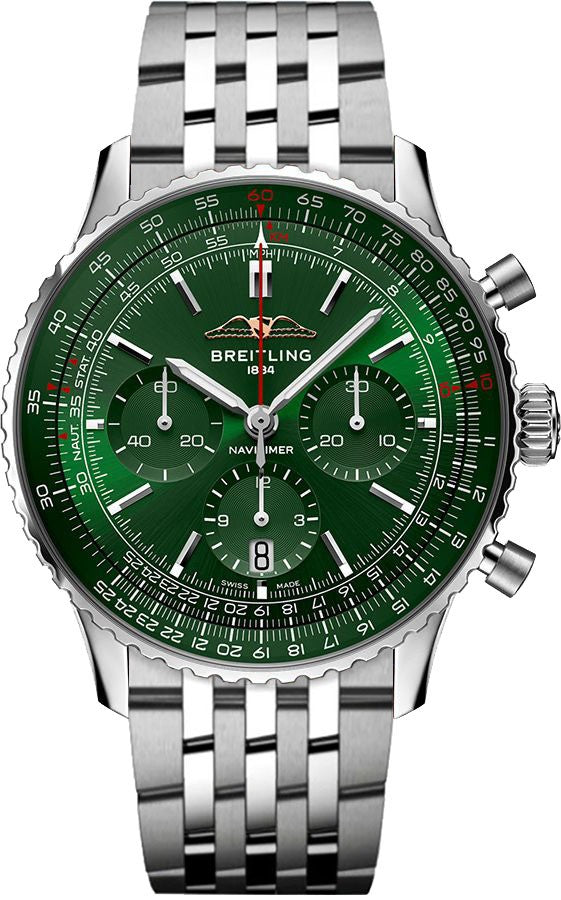 Breitling Navitimer B01 Chronograph 43 Etihad Airways Men's Watch AB01382B1L1A1