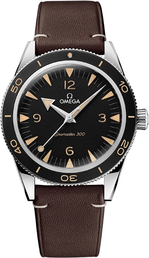 Omega Seamaster 300 Black Dial Steel Men's Watch 234.32.41.21.01.001