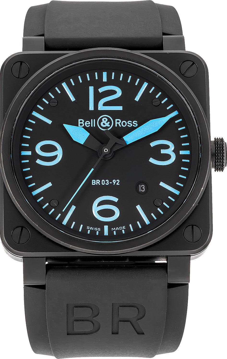 Bell & Ross Aviation Instruments BR0392-BLUE