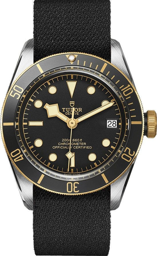 Tudor Heritage Black Bay S&G Black Dial Men's Watch M79733N-0001-FB1