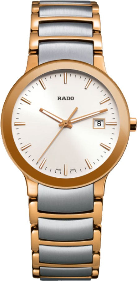 Rado Centrix Silver Dial Date Women's Watch R30555103