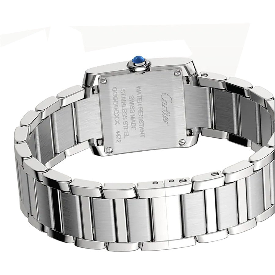 Cartier Tank Francaise Small Stainless Steel Women's Watch WSTA0065