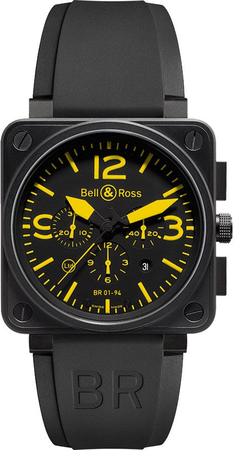 Bell & Ross Aviation Instruments BR01-94-YELLOW