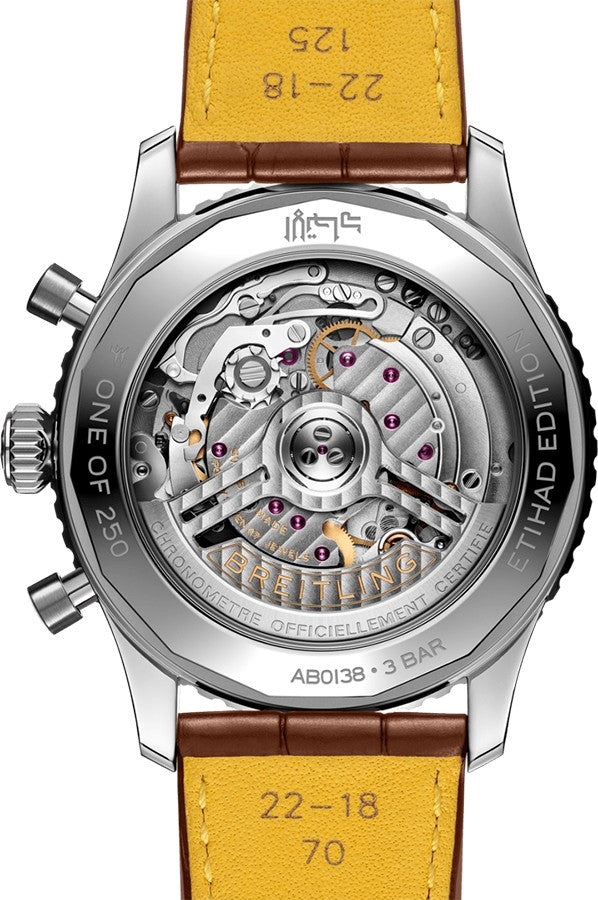 Breitling Navitimer B01 Limited 250 Made Etihad Airways Watch AB01382B1L1P1